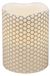 Christmas Gift 49148 kerstkaars, was, 1 LED, B/O, 3 x AAA, wit