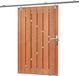 Tuindeco Schuifdeur schutting - Hardhout - 130 x 195 cm