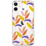 ERT GROUP mobiel telefoonhoesje voor Apple Iphone 12 Mini origineel en officieel erkend Babaco patroon Plants 007 optimaal aangepast aan de vorm van de mobiele telefoon, gedeeltelijk bedrukt