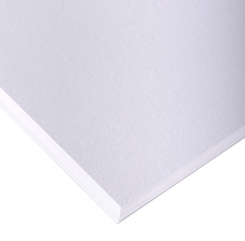 Clairefontaine 37323C Schetspapier (200 g, DIN A2, 42 x 59,4 cm, 125 vellen, ideaal voor kunstenaars of school) wit