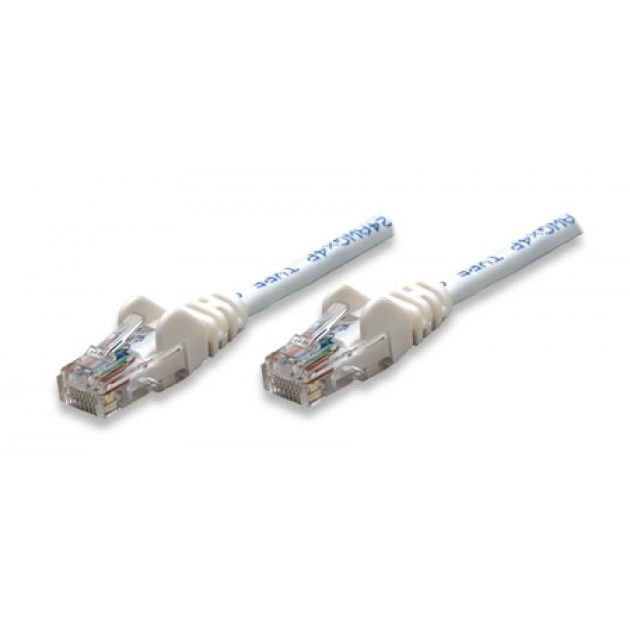 Techly Intellinet ICOC CCA5U-005-WH netwerkkabel Wit 0,5 m Cat5e U/UTP (UTP)