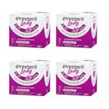 Lady P Slip Pocket van 100% katoen, biologisch afbreekbaar, verpakking van 4 stuks (4 x 24 stuks) (in totaal 96)
