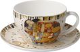 Goebel - Gustav Klimt Kop en schotel De Vervulling 250ml Porselein