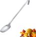 Westmark Groentelepel Pro – RVS kooklepel met brede lepelkop – Universele serveerlepel voor groenten, aardappelen, etc. – Zilver, 45 cm