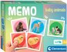 Clementoni Memory pour enfants - Animaux de bébé - 48 cartes - Jouets éducatifs - Dès 2 ans