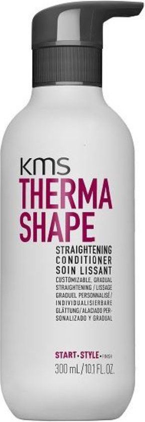 KMS THERMASHAPE STRAIGHTENING CONDITIONER 300ML - Conditioner voor ieder haartype