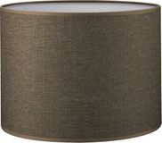 Home Sweet Home Abat-jour toile 25 - macchiato brun - E27 - métal