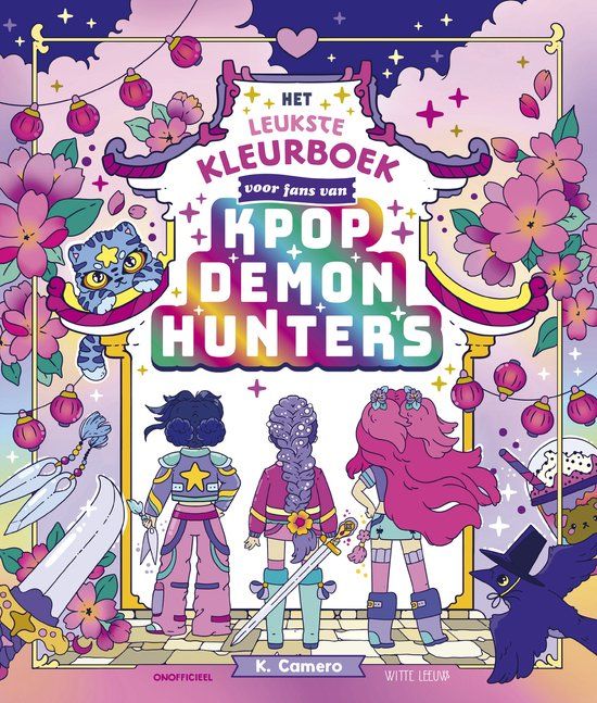Top1Toys Witte Leeuw Het leukste kleurboek voor fans van KPop Demon Hunters