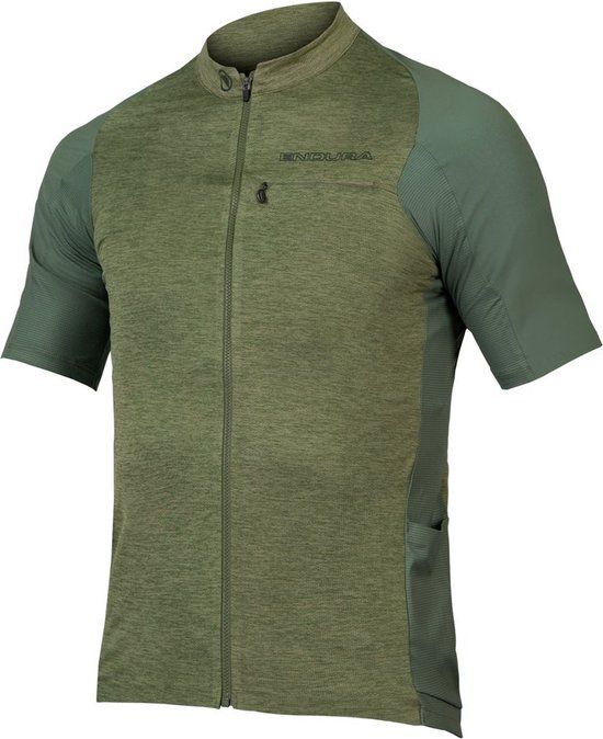 Endura GV500 Reiver SS Jersey Men - Olive Green - M