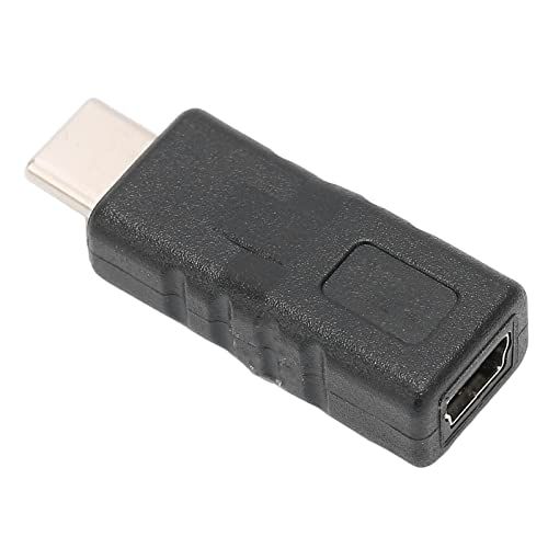 HOOPOOCOLOR Mini USB naar USB C Adapter - Opladen & Data Sync - Type C naar Mini USB 2.0 Female Converter