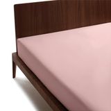 GUZZINI Classic Hoeslaken voor Frans bed, 125 x 200 cm, 100% percale katoen, Oeko-Tex-gecertificeerd, fris en ademend, matrasbeschermer voor Frans bed, met elastische hoek, hoogte 30 cm