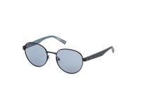 Timberland TB00079 Zonnebril Kinderen Unisex Rond Volledig omrand Zwart Kunststof Lenzen Grijs