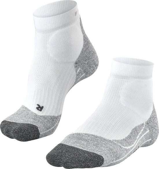 FALKE TE2 Short Tennissokken anti blaren heren wit - Maat 42-43