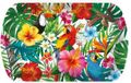 Fiestas Guirca Dienblad Tropical Hawaï - Kunststof - Multi - 39 x 24 cm
