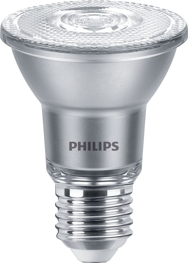 Philips LED Classic50W PAR20 E27 WW 25D D 1SRT4 Reflectorlamp - 6W - Warm wit