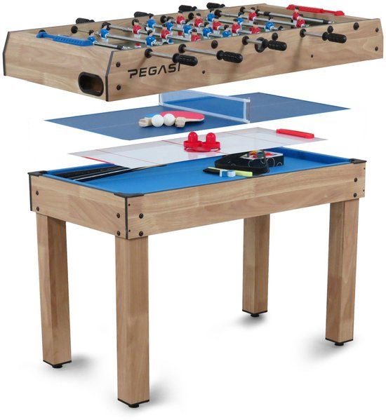 PEGASI Multi speeltafel 4 in 1
