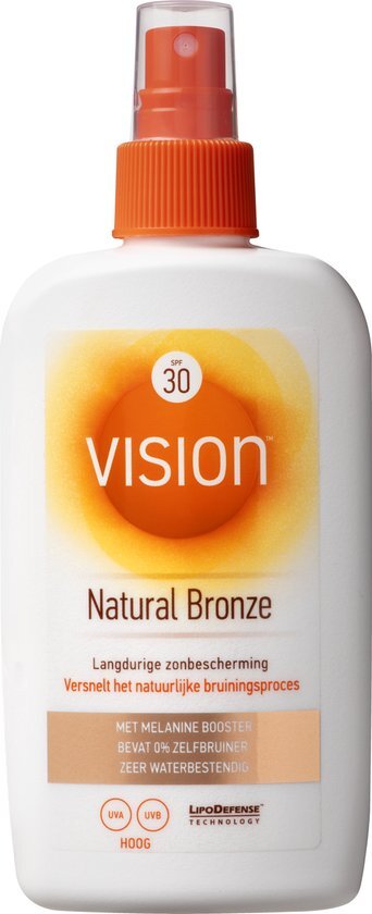 vision Natural Bronze SPF30 Zonnespray
