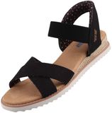 Skechers Slip-Ins Bobs Desert Kiss - Golden Lily Damessandaal Zwart