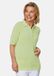 GOLDNER Polo shirt trui met overhemdkraag en knoopsluiting lichtgroen