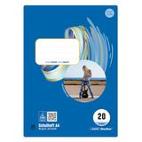 Staufen Style schriftenboek - 10 schriften, elk 16 vel, DIN A4, liniaalformaat 20 (blanco), 80 g/m² papier