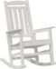 vidaXL Fauteuil de jardin blanc HDPE