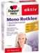 Doppelherz Meno Red Clover + Evening Primrose Oil + Biotin Nutrients for Women in Menopause with Plant Isoflavones 30 Capsules