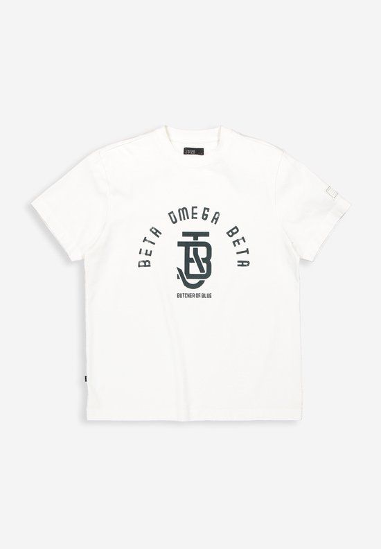 Butcher of Blue M2613022 Army Loose Logo Tee Wit L