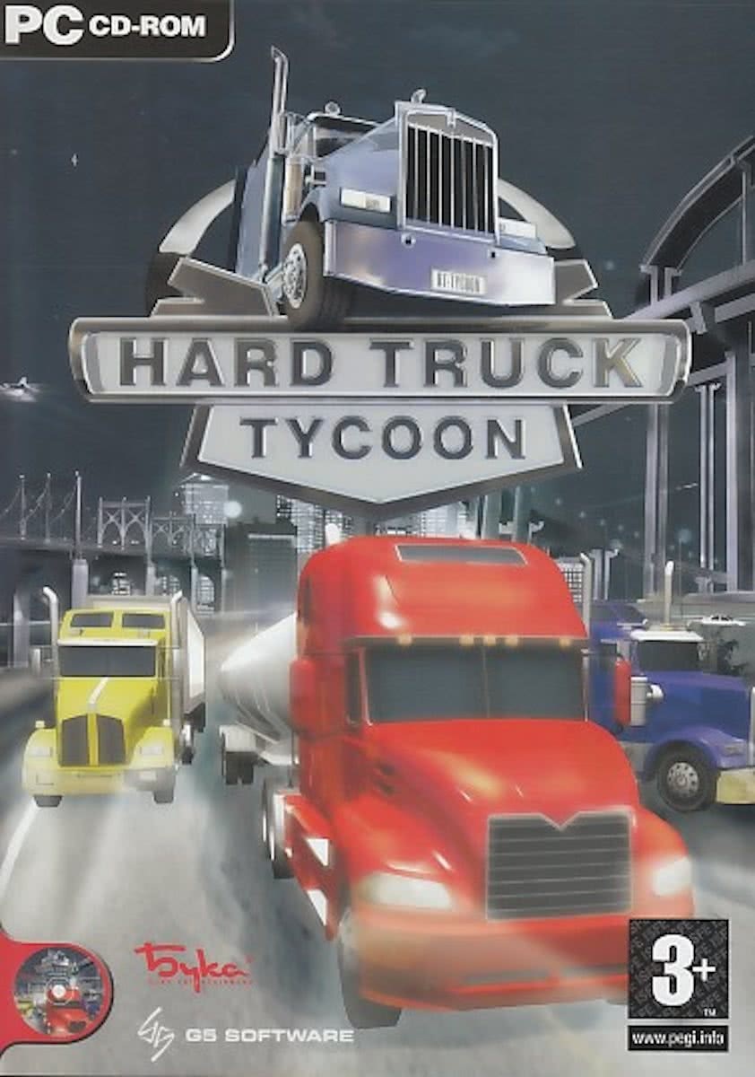 - Hard Truck Tycoon - Windows Word de koning van de weg PC
