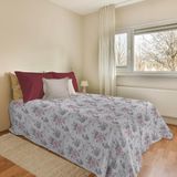 PENSIERI DELICATI Sprei 220 x 280 cm, 100% piqué-katoen, Made in Italy