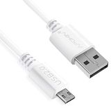 APOKIN® Micro-USB-kabel Ultra Quick Charge [2 meter] 5 V/3 A snel opladen Android-kabel, duurzaam, dubbel gecoat, voor Samsung, Huawei, Realme, OPPO, Vivo, TCL