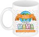 Bellatio Decorations Naam mok mama Danique - wit - de beste - keramiek - 300 ml - Moederdag / verjaardag