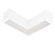 Zarivy Lineaire plafondlichtdiffuser, prismatisch, opaal, L-aansluiting