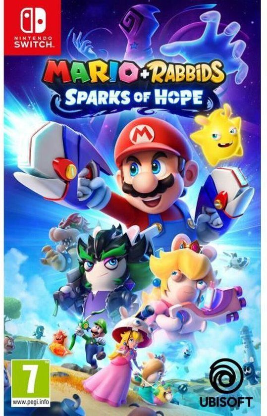 Ubisoft Mario + Rabbids: Sparks of Hope - Nintendo Switch - Standard Edition - Region Free - Strategy Game