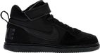 Nike Mädchen Sneaker Court Borough Mid (Kinder) - Schwarz