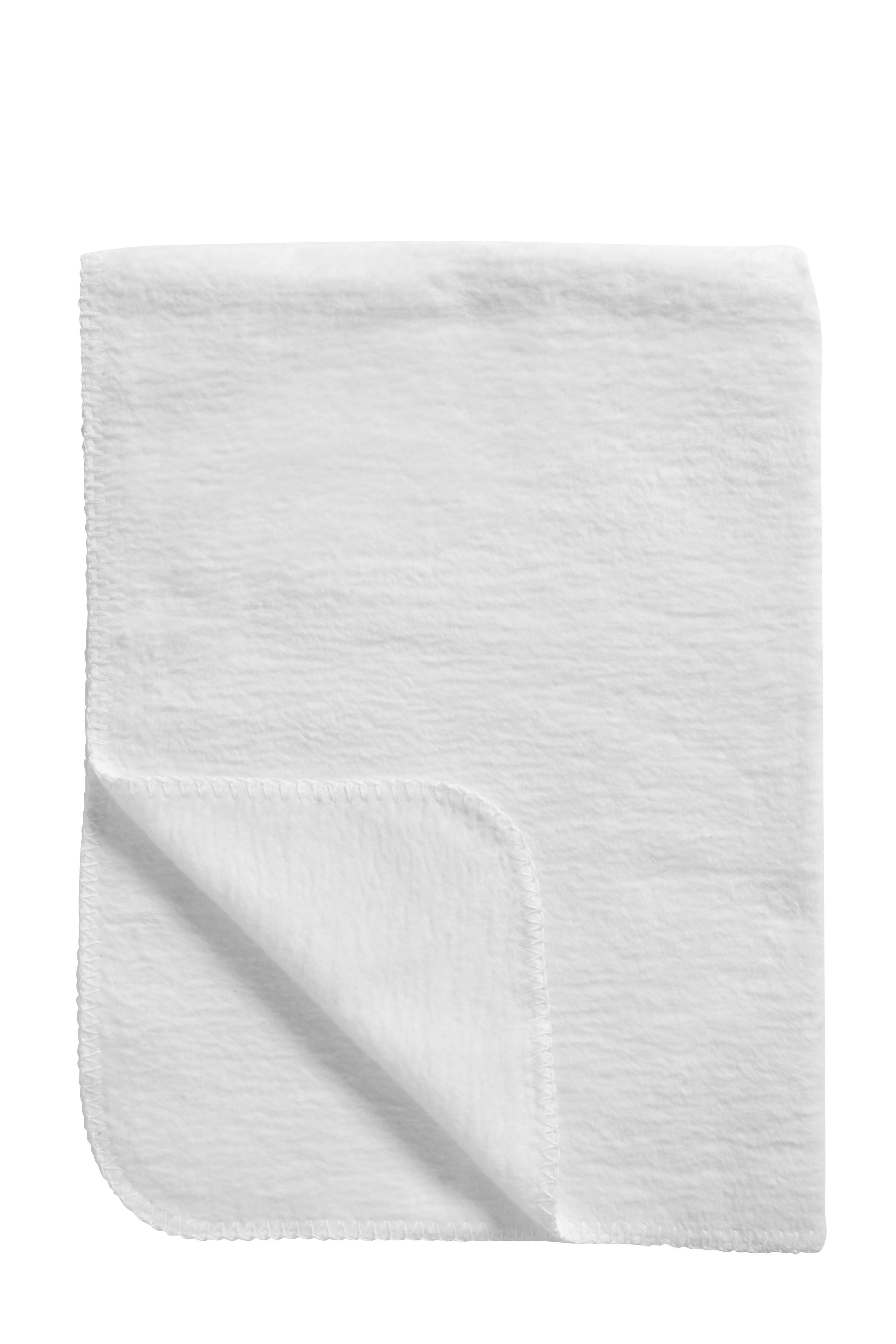 Meyco Mecyo Basic Uni Wiegdeken - 75x100 cm - Wit