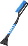 Wan GmbH Pelle à neige Brosse - Nettoyeur de voiture - Préparation hivernale - Conception détachable - 68 cm - Bleu