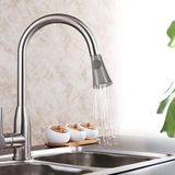 Merkloos Roestvrijstalen handdouche - vervanging waterkraan keuken - reserve keukendouche-optie