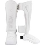 Venum Elite Standup Scheenbeschermers voor heren, L, wit/wit