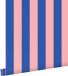 ESTAHome behang strepen licht roze en blauw