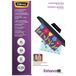 Fellowes Pochettes de plastification auto-adhésives A4 - 80 Micron - 100 Pièces