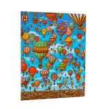 Carnet Paperblanks Balloon Festival Pierre the Maze Detective Softcover Flexis Ultra Unlined Elastic Band 176 Pg 100 GSM