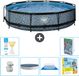 EXIT Toys EXIT Rond Stone Frame Zwembad - 360 x 76 cm