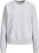 JACK & JONES JREBWVERA SWEAT CREW NECK Fille XS Light Grey Melange 65% Polyester 35% Coton Automne/Hiver 2026