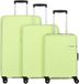 American Tourister Liftoff 4 wielen Kofferset 3-delig met uitbreidingsplooi - Harde bagage - TSA slot - sunny lime