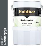 Holdbar Keldercoating Donkergrijs (RAL 7011) 2,5 kg