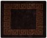 vidaXL Tapijt Runner MARSA Zwart 80 x 100 cm Polyester en PVC