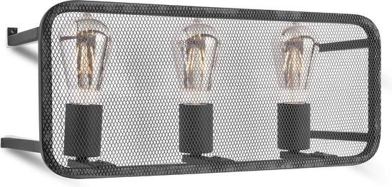 Home Sweet Home Weave Wandlamp Metaal Zwart