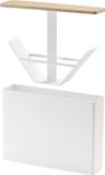 Accent Wan GmbH 3097 maat 04 Accent keukenopslaghoudercontainer | Staal + Hout | Koffiefilterdoos, wit