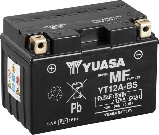 Yuasa YT12A-BS / YT12A Motoraccu 12V 10.5Ah