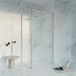 FortiFura Galeria Douchecabine - 100x160x200 cm - Veiligheidsglas - Antikalk - Chroom